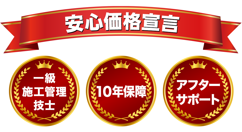 安心価格宣言